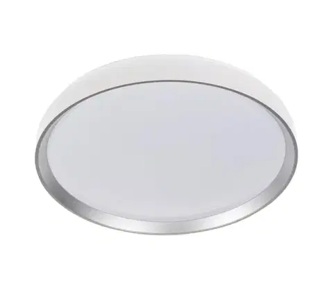 Svietidlá  46282-LED stmievateľné svietidlo LIXAN 65W/230V 3000-6500K priemer 48,6 cm biela/strieborná + diaľkové ovládanie 46282