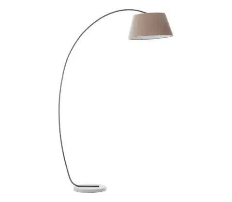 Lampy Brilliant - Stojacia lampa BROK 1xE27/60W/230V taupe 92712/20