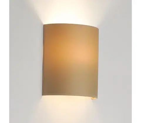 Svietidlá BRILAGI - Nástenné svietidlo SEMI 1xE27/15W/230V pr. 20 cm béžová 608961
