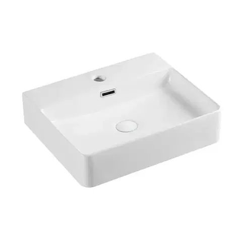 Umývadlá Mereo Umývadlo na dosku aj zavesenie s prepadom, Trino, 500x420x125 mm, keramické - pre zaslanie balíkom UC504212P