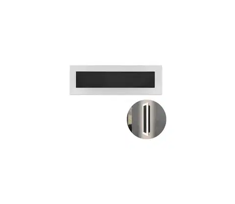 Svietidlá  LED Vonkajšie nástenné svietidlo LED/19W/230V IP54 čierna DURANGO 60