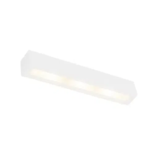 Nástenné osvetlenie Moderná nástenná lampa biela 3-svetlo - Tjada Novo