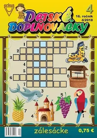 Pre deti a mládež - ostatné Detské doplňovačky 4 2018 zálesácke