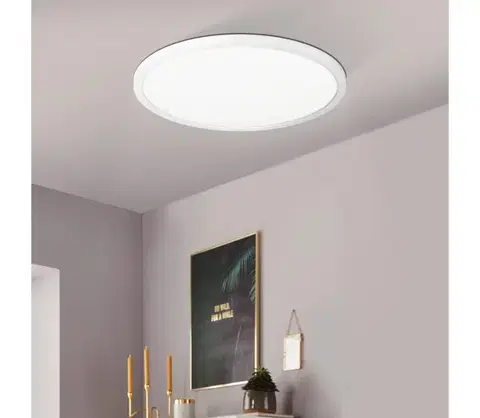 Svietidlá Eglo 900087 - LED RGBW Stmievateľné stropné svietidlo ROVITO-Z LED/16,5W/230V biela 900087