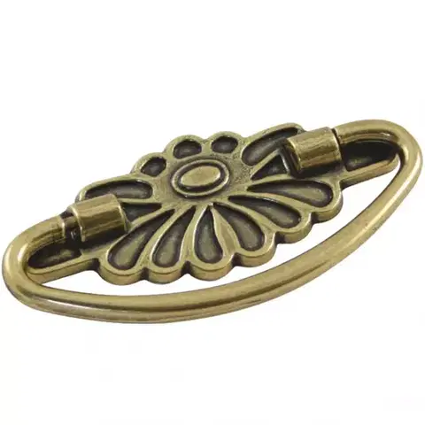 Úchytky a rukoväte Rukoväť retro ur026 patina/mosadz