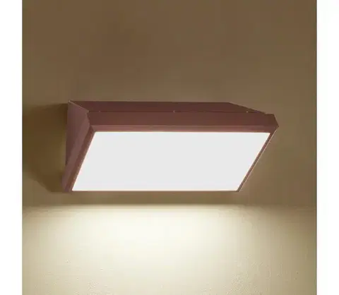 LED osvetlenie Brilagi - LED vonkajšie nástenné svietidlo TRIANGLE LED/20W/230V hnedá IP65 BRI549
