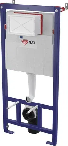 Záchody SAT - Nádržka do ľahkej steny k WC SAT, ECO 2L SATAMSKECO SATAMSKECO