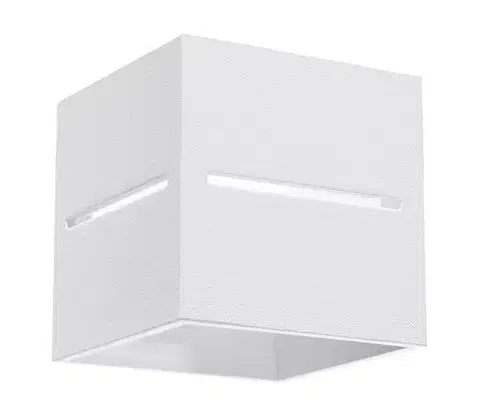 Svietidlá  Nástenné svietidlo LOBO 1xG9/40W/230V biela SL.0206