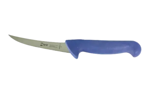 Kuchynské nože IVO Vykosťovací nôž IVO Curved Semi Flex 13 cm - modrý 206003.13.07