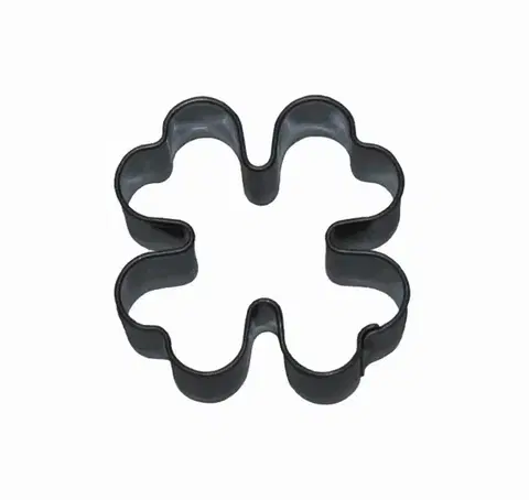Vykrajovačky SMOLÍK COOKIE - Vykrajovačka štvorlístok pocínovaná, 4cm