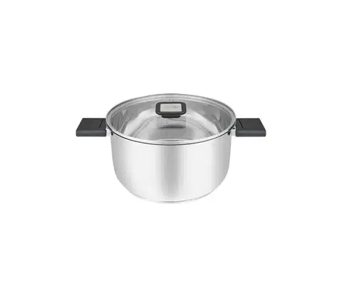 Panvice a hrnce Resto - Hrniec s pokrievkou ANSER 4,4 l 22 cm RES-92204