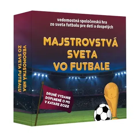 Vedomostné a edukatívne hry Dajama Dajama hra Majstrovstvá sveta vo futbale (2. vydanie, doplnené o MS v Katare 2022)