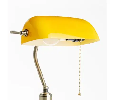 Lampy BRILAGI - Náhradné tienidlo k stolnej lampe BANK OFFICE oranžová L352-NS/HN