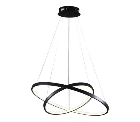 Svietidlá  LED Luster na lanku LEA LED/35W/230V 4000K pr. 60 cm čierna 329172