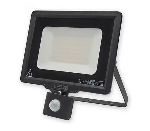 Záhradné lampy  LED Vonkajší reflektor so senzorom LED/50W/230V 6500K IP44 KFLNLC50ZBCZ