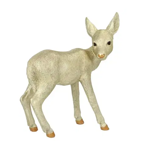 Vianočné dekorácie Figúrka Golden Fawn 30x16x37 cm