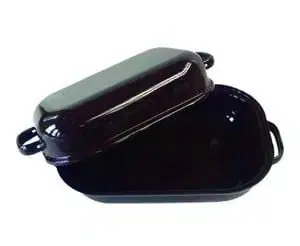 Pekáče a zapekacie misy BELIS Pekáč dvojdielny, smaltovaný, 272/40, rovné dno, BELIS