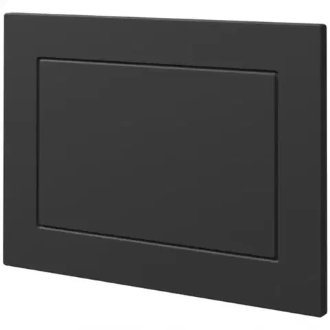 MDF fronty PVC Dvierka Quantum W4B 50 graphite