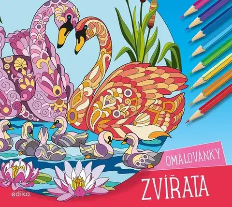 Kreslenie, maľovanie Zvířata – omalovánky - Andrea Brázdová