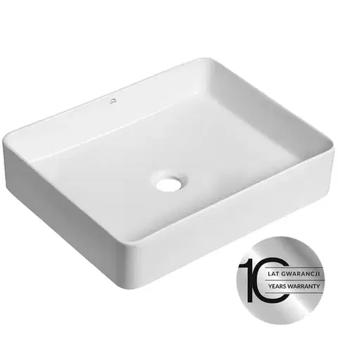 Umývadlá Laveo - Kvadrato - keramické umývadlo na dosku 47x36 VUK_6247