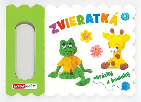 Leporelá, krabičky, puzzle knihy Obrázky z bavlnky: Zvieratká - Kolektív autorov