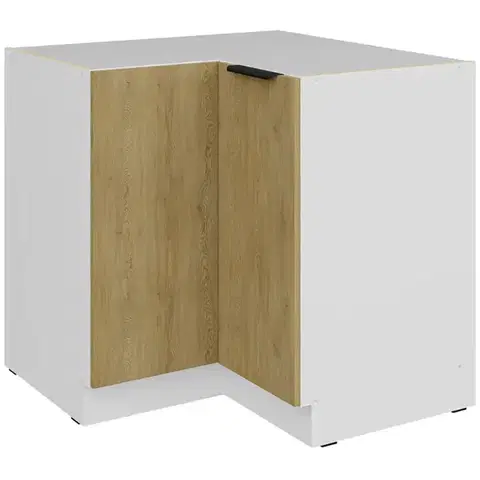 Kuchynské skrinky stojace Kuchynská skrinka Cremona Wh 90x90 Dn 2f Bb