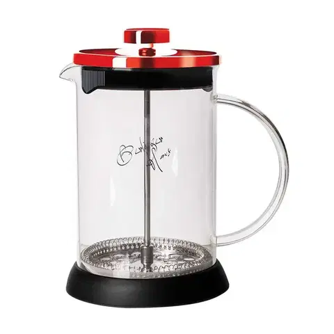 Mokka kanvice a french pressa BERLINGER HAUS - Kanvica na čaj a kávu 800ml, Burgundy