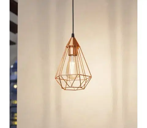 Svietidlá Eglo 94193 - Luster TARBES 1xE27/60W/230V 94193