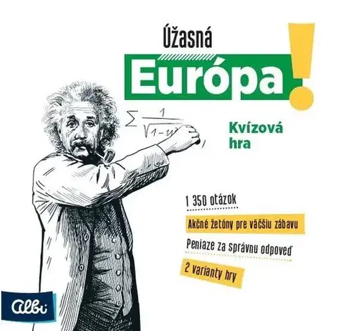 Vedomostné a edukatívne hry Albi Albi hra Úžasná Európa!