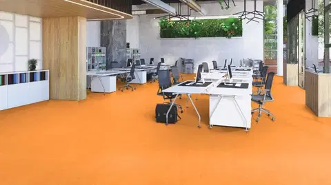 Marmoleum marbled real FORBO Marmoleum marbled real Golden saffron 3847 Tl. 2 mm