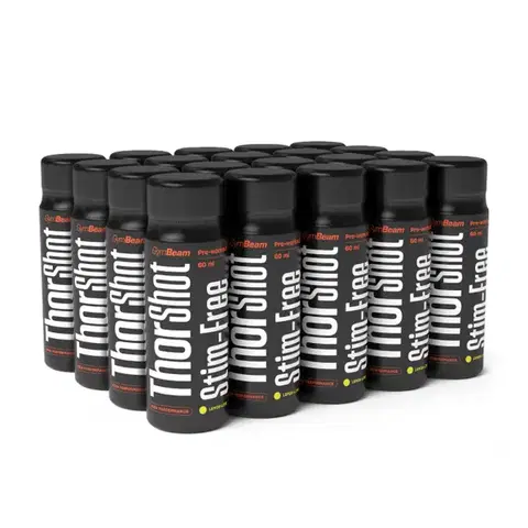NO doplnky GymBeam Thor Stim-free shot citrón limetka