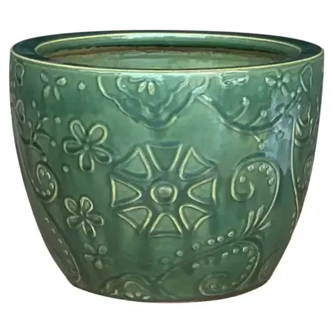 Záhrada Kvetináč IP24-017 29X29X23 zelená