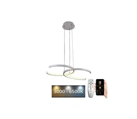 Svietidlá  LED Stmievateľný luster na lanku LED/50W/230V 3000-6500K + DO J4300/W