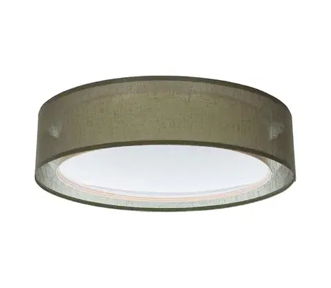 Svietidlá  Stropné svietidlo PURO 2xE27/40W/230V pr. 50 cm zelené 090-061-009-50
