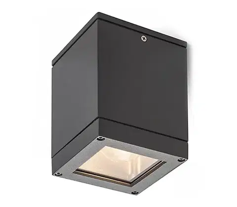 Záhradné lampy RED - Design -R10385 - Vonkajšie stropné svietidlo QUADRA 1xE27/75W/230V IP54 R10385