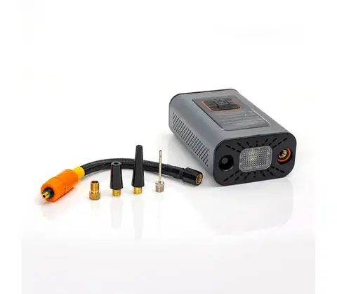 Predlžovacie káble  LED Digitálny vreckový kompresor 3v1 4000 mAh 5W čierna PTC22