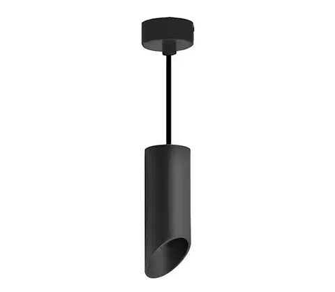 Svietidlá  Luster na lanku VALDA 1xGU10/30W/230V čierna SKU006959