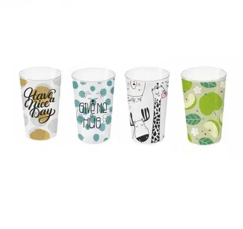 Poháre Kinekus Pohár plastový 250ml, mix dekorov