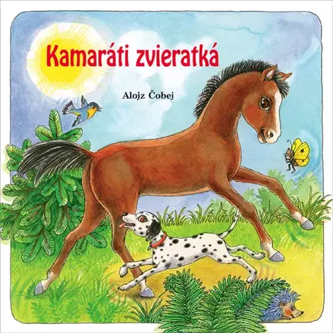 Leporelá, krabičky, puzzle knihy Kamaráti zvieratká - Alojz Čobej