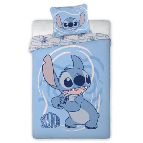 Detské obliečky Obliecky Disney Lilo and Stitch 140x200cm+90x70cm Setino Tiahome