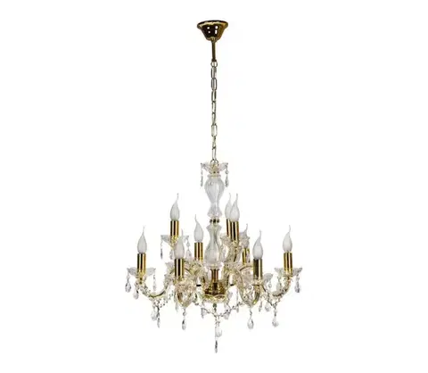 Svietidlá  Luster na reťazi MARIA TERESA 9xE14/40W/230V 39-95841
