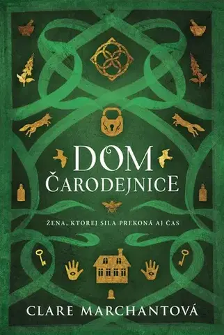 Historické romány Dom čarodejnice - Clare Marchant,Lenka Cinková