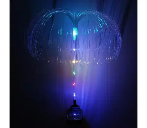 LED osvetlenie  LED RGB solárne svietidlo LED/1,2V 300 mAh IP44 čierna 034 0001072