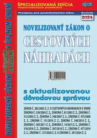 Zákony, zbierky zákonov Novelizovaný zákon o cestovných náhradách 23/2024