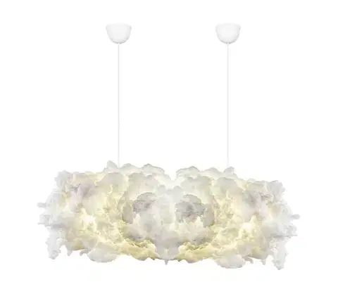 Svietidlá  Závesný luster SERENE 2xE27/40W/230V biely 390FLH2179