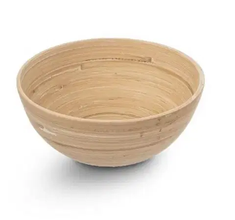 Misy a misky Kinekus Miska točený bambus, priemer 14 cm