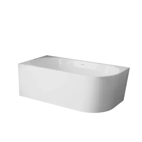 Vane INVENA - Voľne stojaca vaňa priečne ľavá 150 cm Astri so sifónom AN-03-15L-F