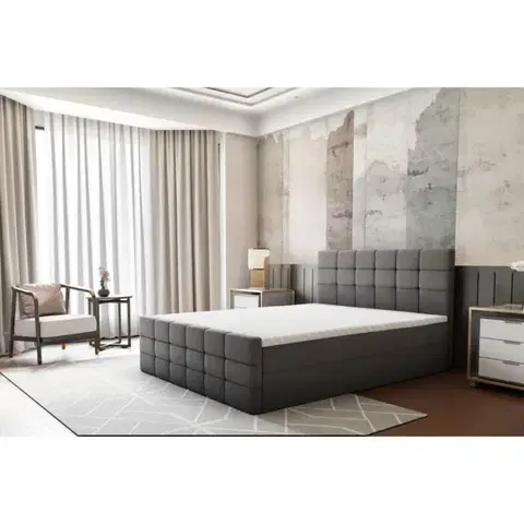 Boxspring Boxspringová posteľ BRETANY 140 Tempo Kondela