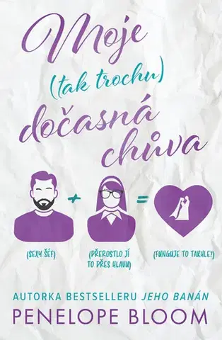 Romantická beletria Moje (tak trochu) dočasná chůva - Penelope Bloom