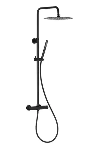Kúpeľňové batérie KFA KFA - MOZA PREMIUM termostatický sprchový set, čierna 5736-920-81